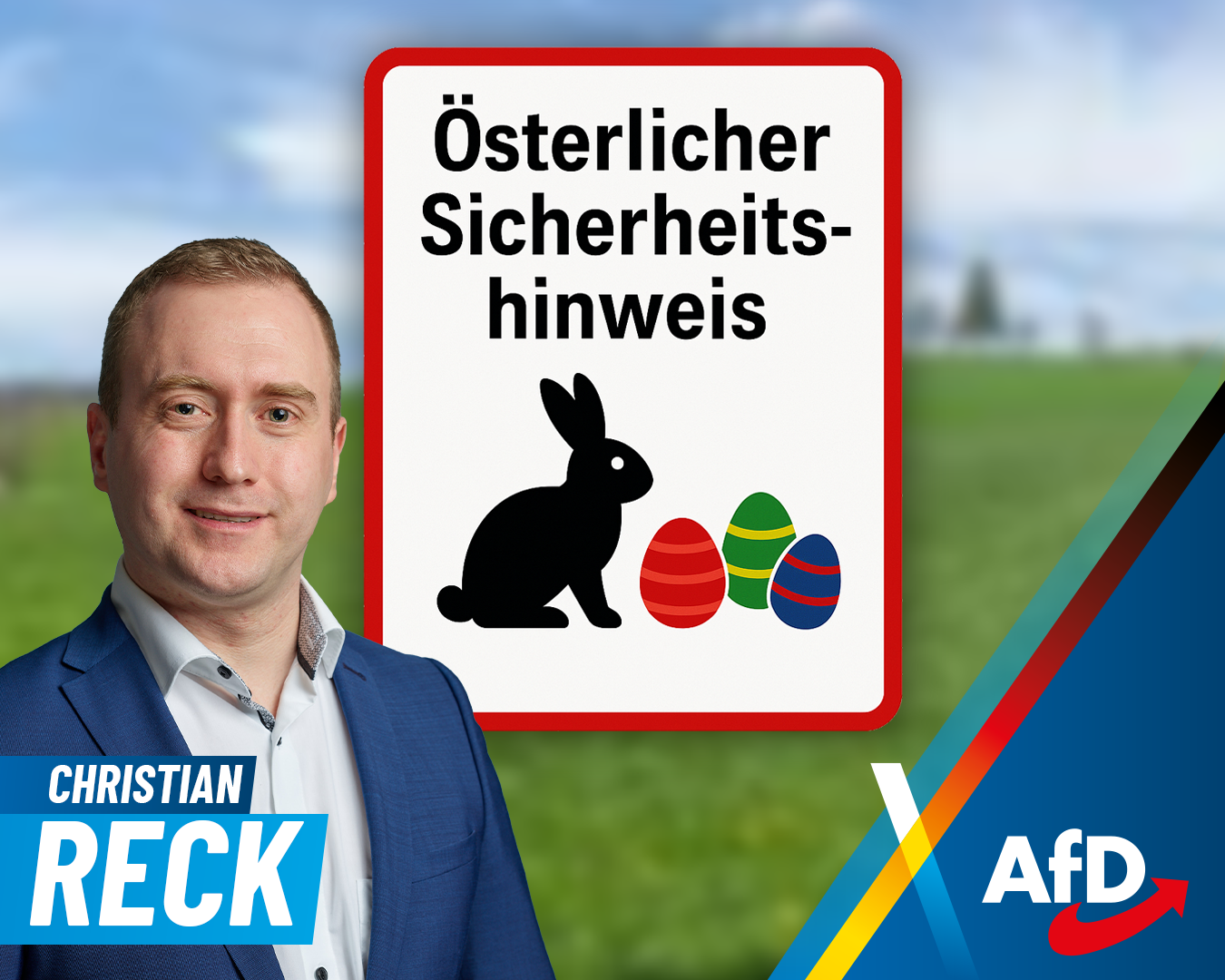 Österlicher Sicherheitshinweis 1 Christian Reck CR 2504191 Österlicher Sicherheitshinweis