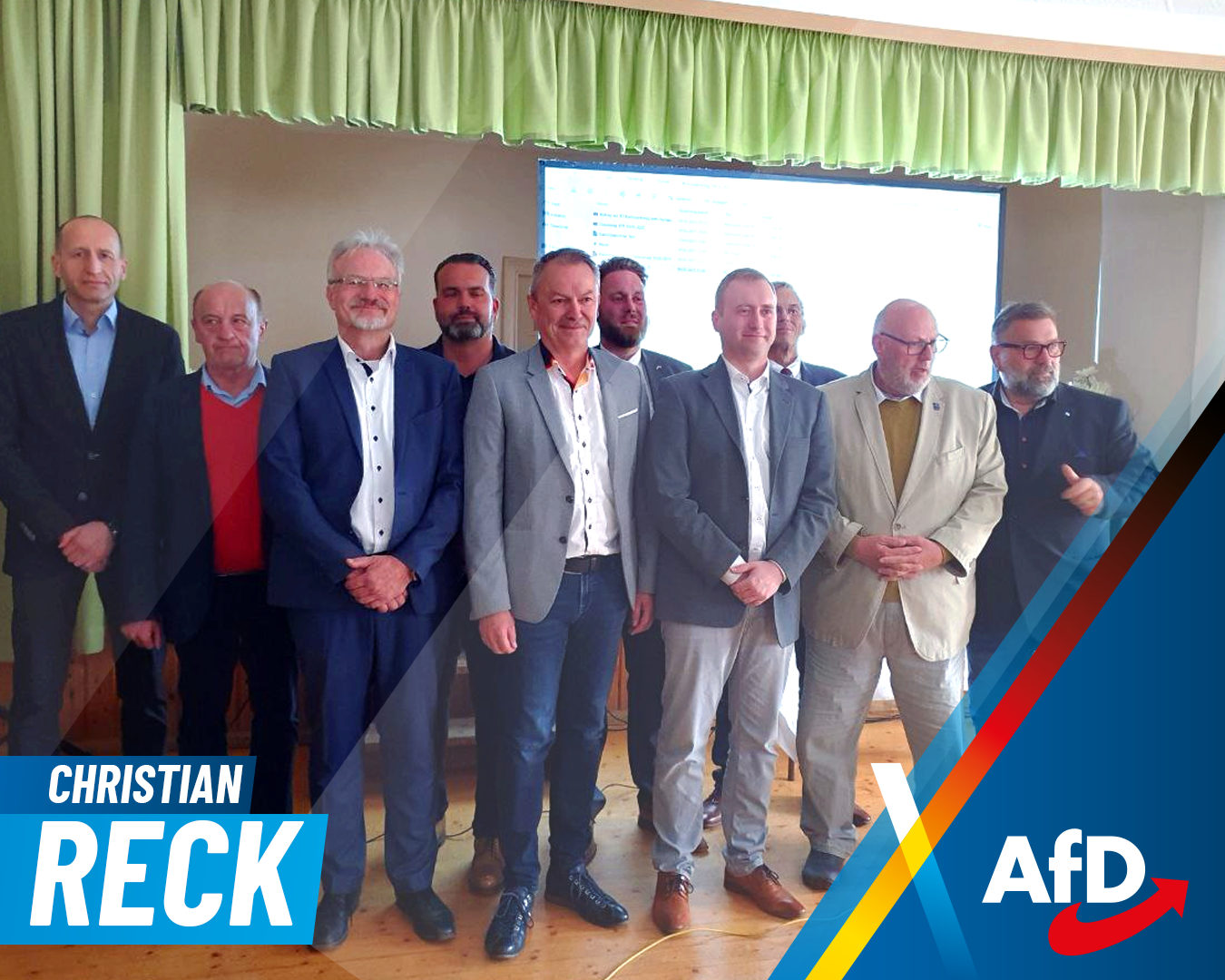 Herzlichen Dank für Euer Vertrauen! 1 Christian Reck CR 2505101 Herzlichen Dank für Euer Vertrauen!