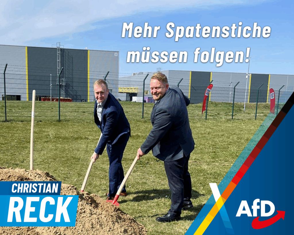 CR spatenstich1 Mehr Spatenstiche müssen folgen!