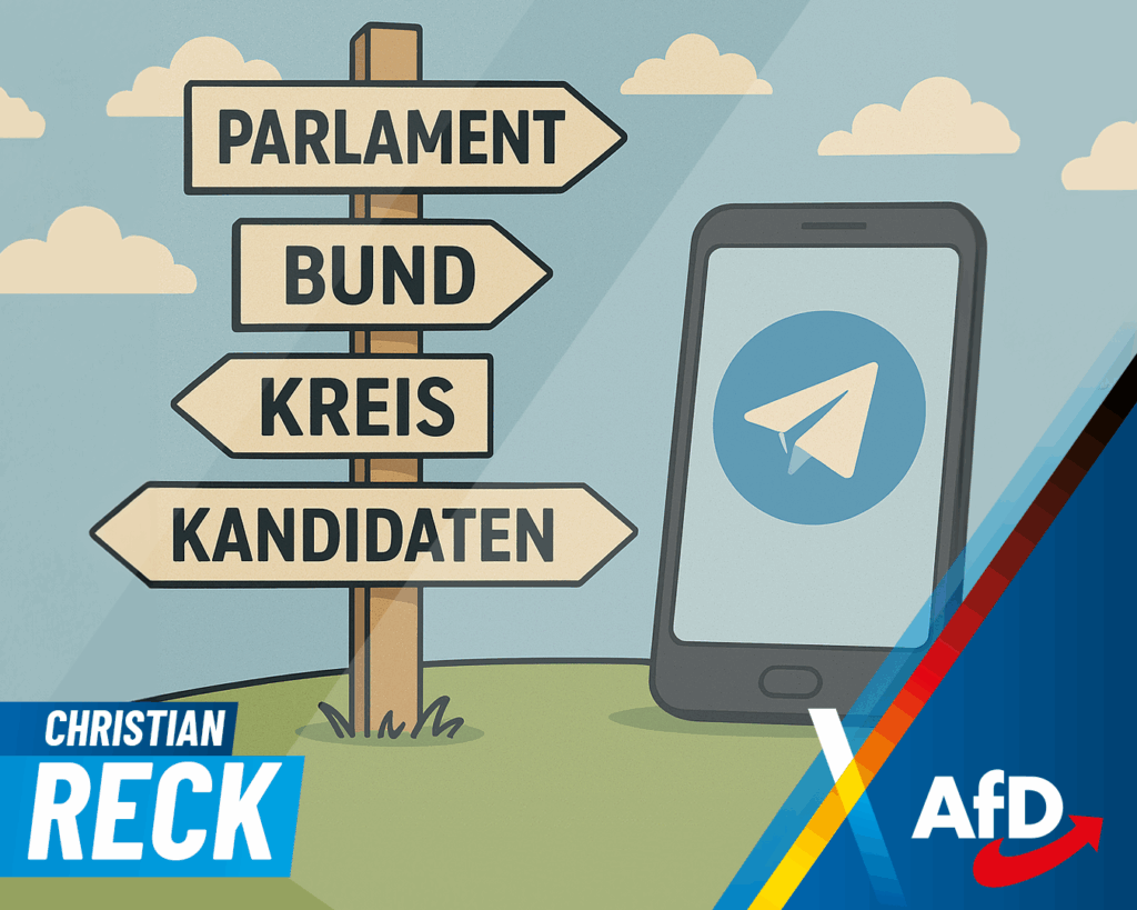 Ein Kanal. Ein Überblick. Für Mitglieder und Sympathisanten. t.me/afdmeissen