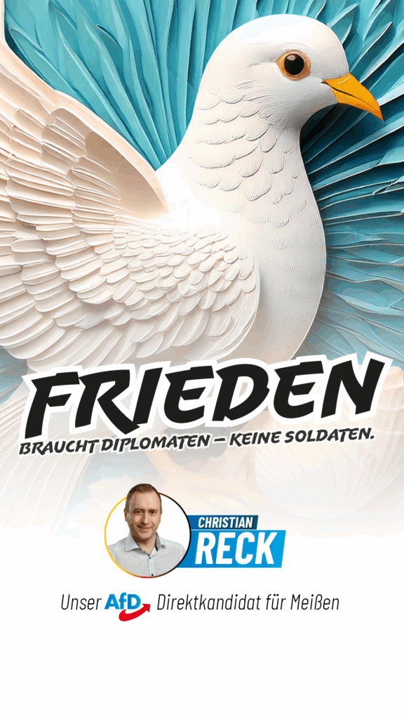 Handyfutter – zum Teilen gemacht! 2 Christian Reck CReck Friedenstaube1 Handyfutter – zum Teilen gemacht!
