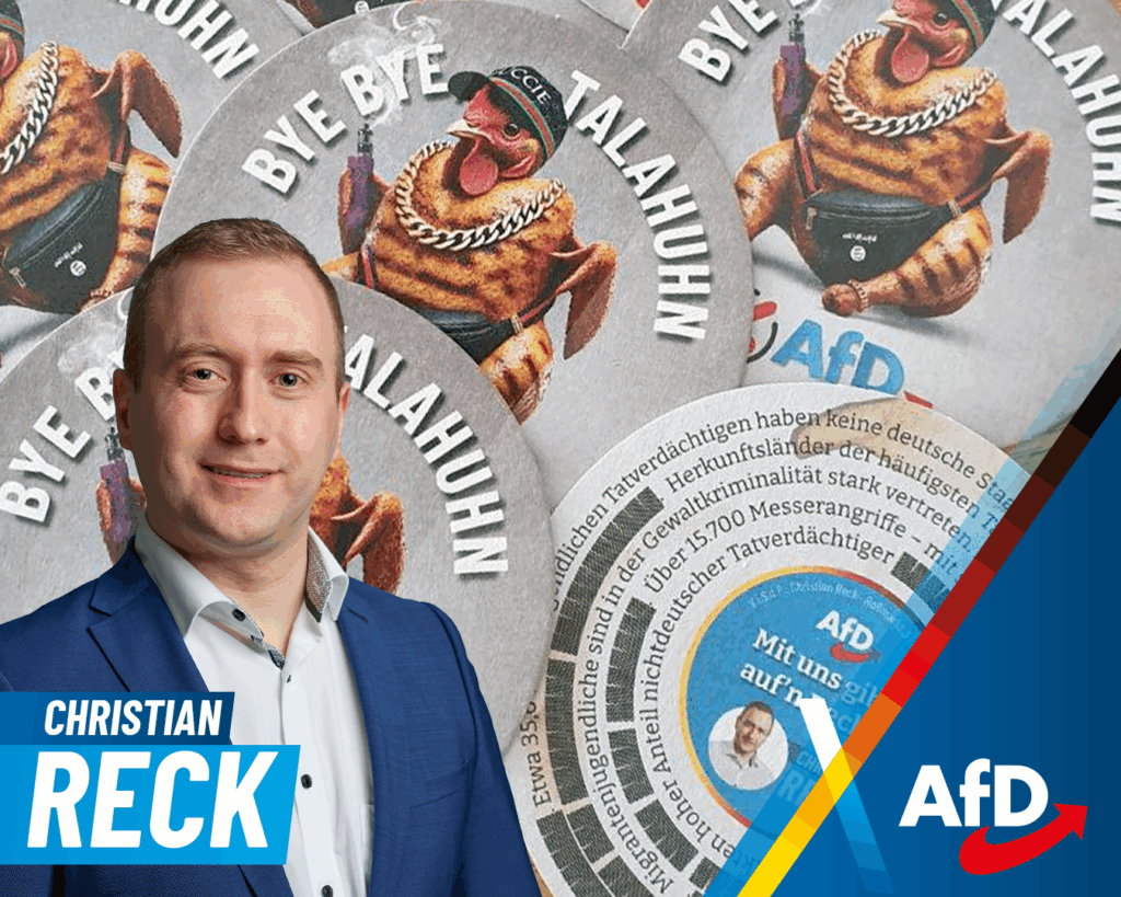 Christian Reck talahuhn Das gehört unter jedes Glas!