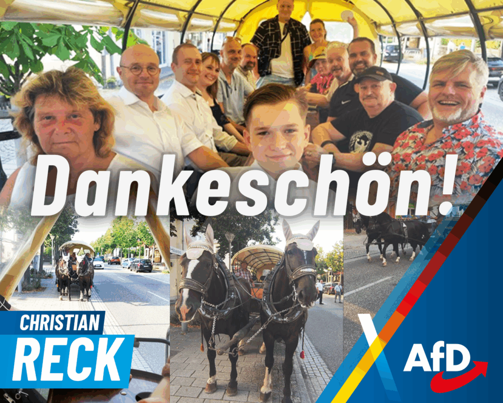 Christian Reck pferde Gemeinsam den Karren ziehen! – Dankes-Kremserfahrt RG Radebeul