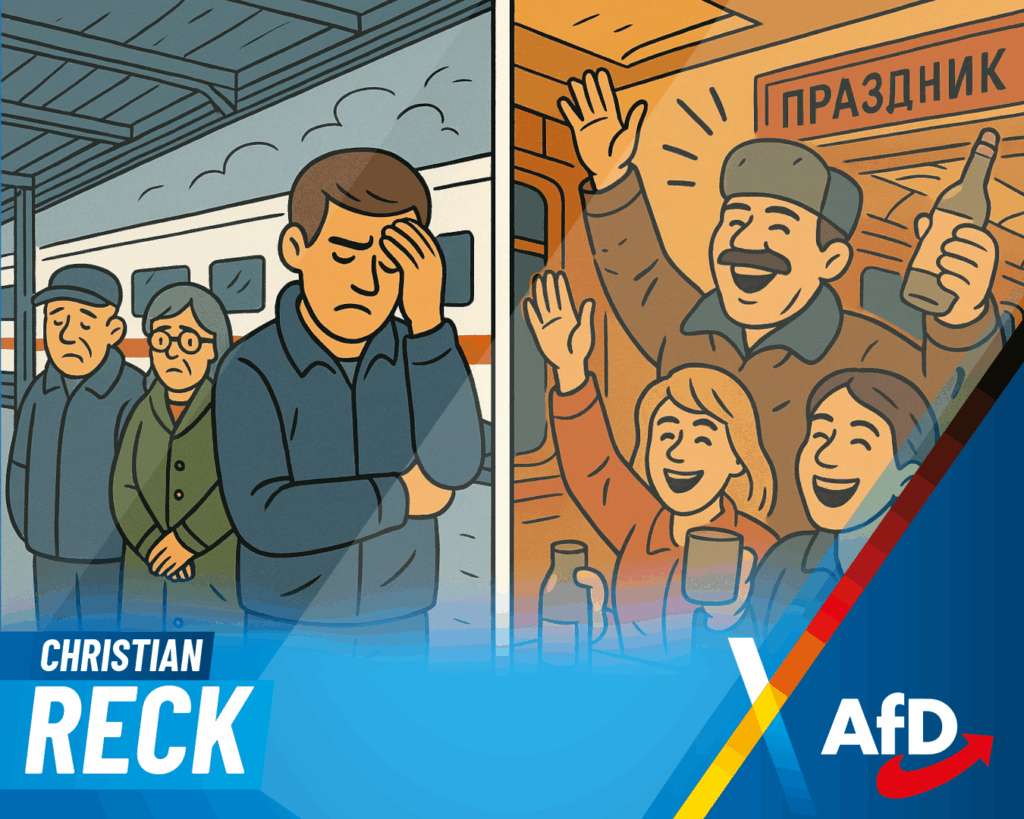 Christian Reck ice Die Bahn kommt – mit fragwürdigen Prioritäten