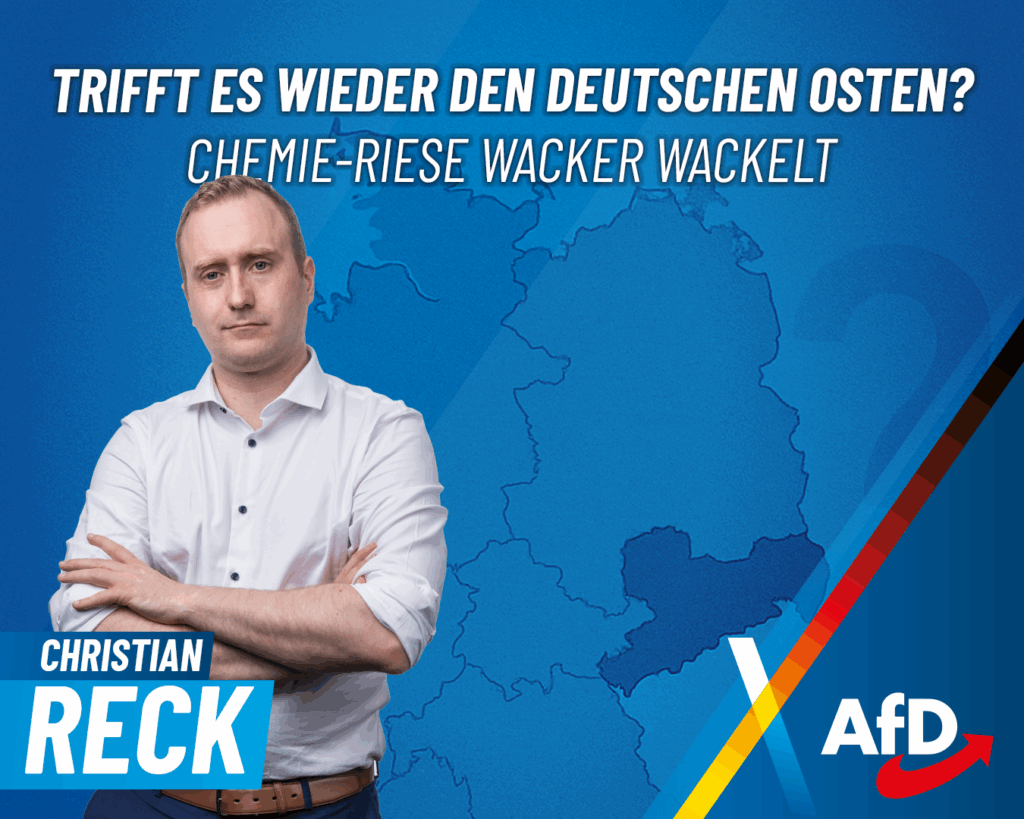 Christian Reck chemie Trifft es wieder den deutschen Osten? - Chemie-Riese Wacker wackelt