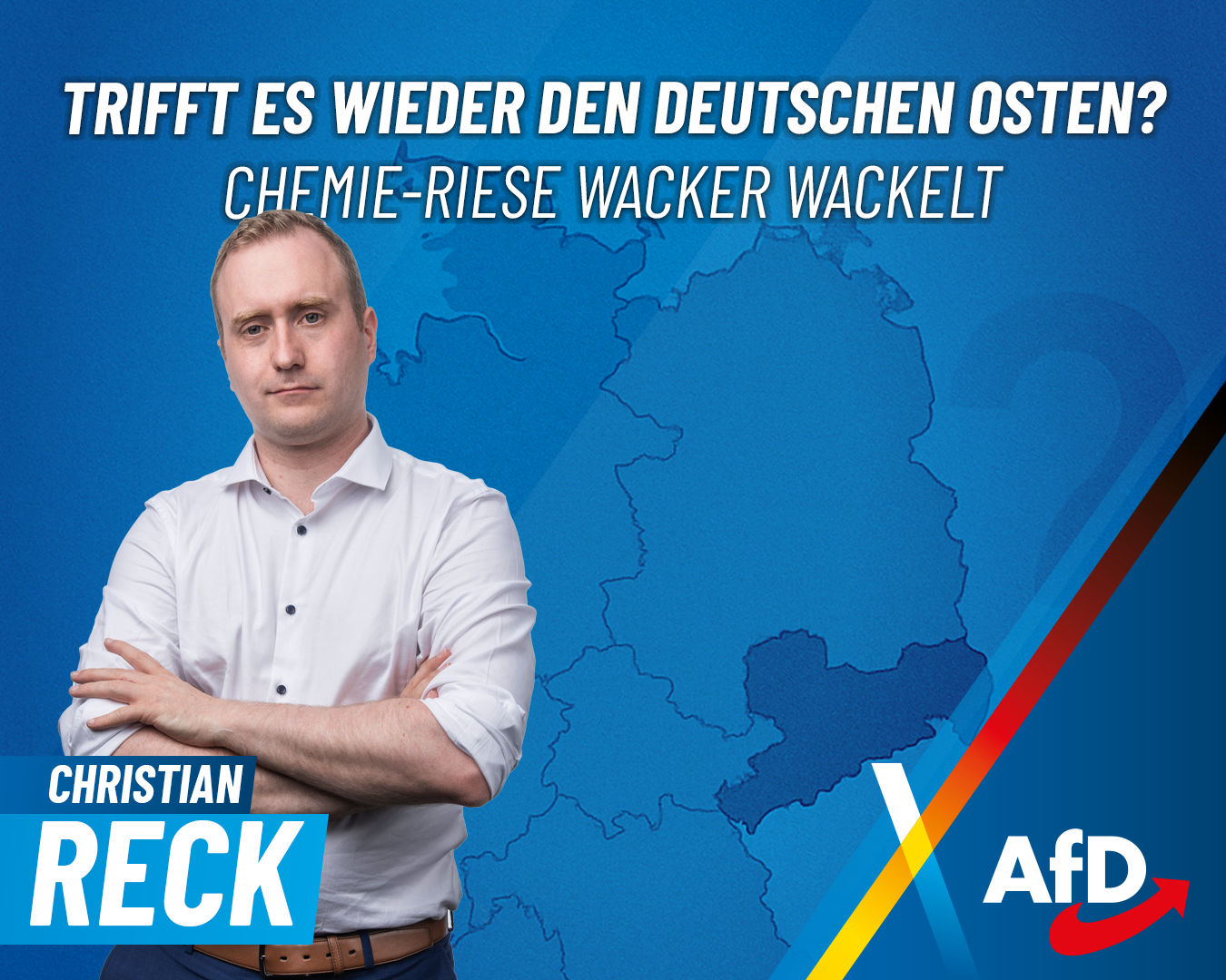 Christian Reck chemie Trifft es wieder den deutschen Osten? - Chemie-Riese Wacker wackelt