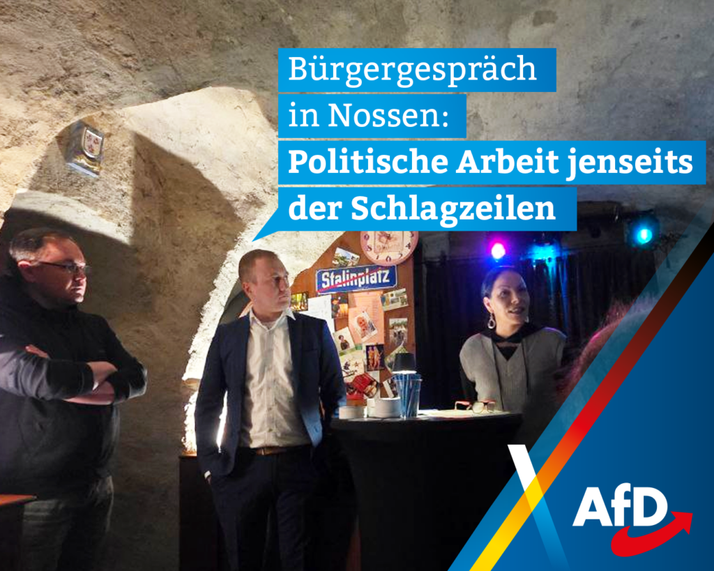 Christian Reck nossenc Bürgergespräch in Nossen: Politische Arbeit jenseits der Schlagzeilen