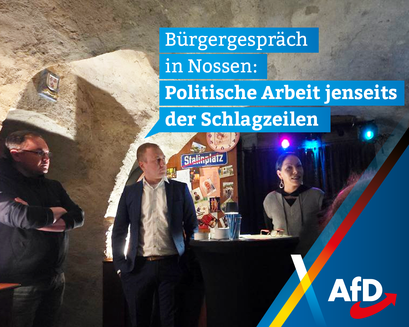 Christian Reck nossenc Bürgergespräch in Nossen: Politische Arbeit jenseits der Schlagzeilen