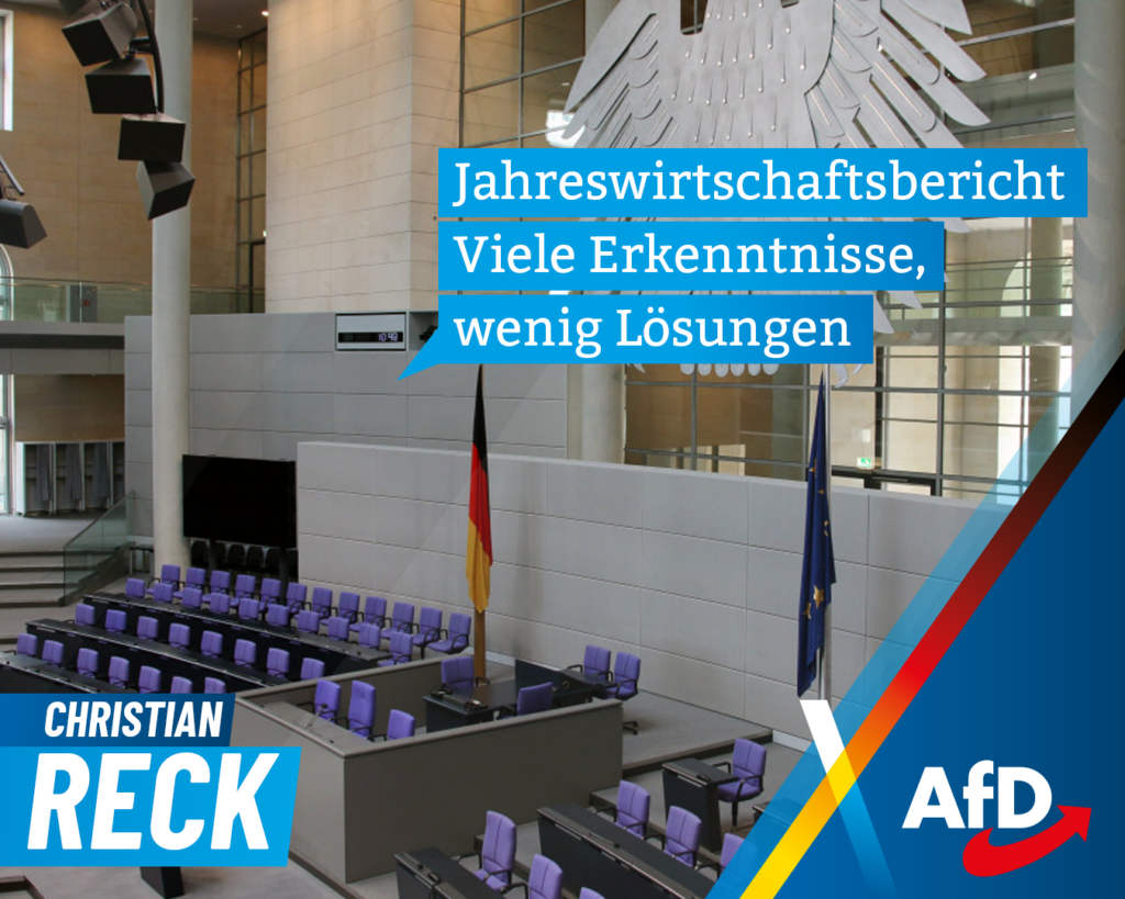 jahreswirtschaftsbericht Jahreswirtschaftsbericht 2026: Viele Erkenntnisse, wenig Lösungen