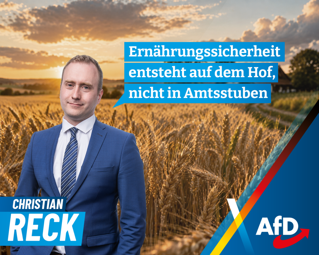 cr ernaehrung Ernährungssicherheit entsteht auf dem Hof, nicht in Amtsstuben