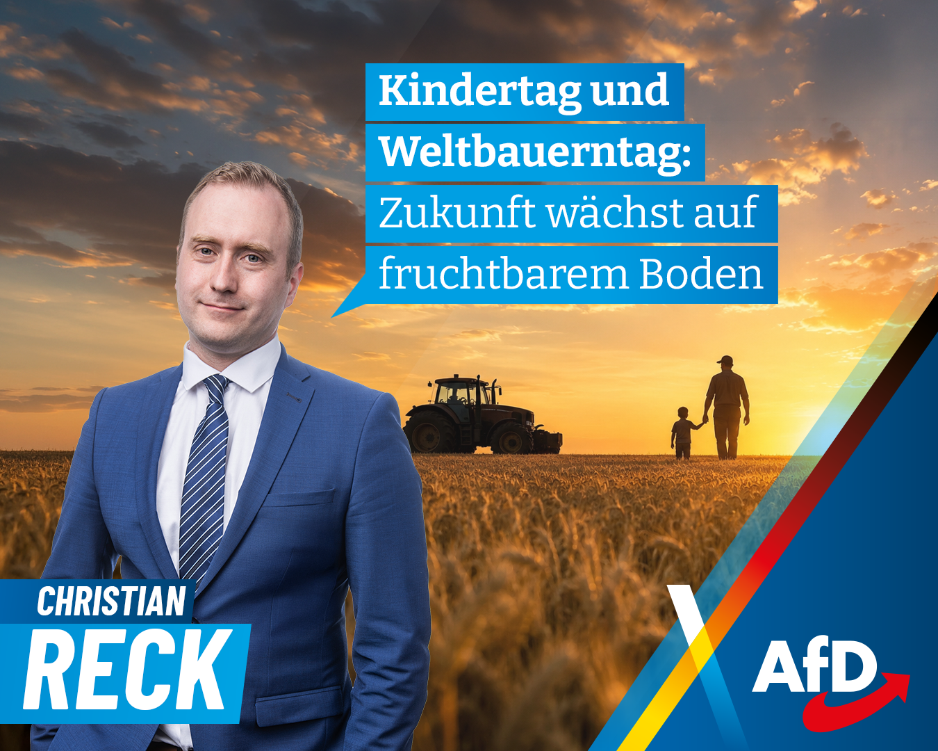 Christian Reck 1Juni Kindertag und Weltbauerntag