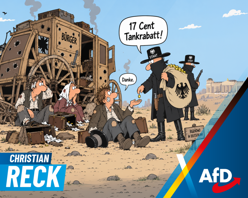 Christian Reck 17ct 17 CT Tankrabatt sind eine Farce