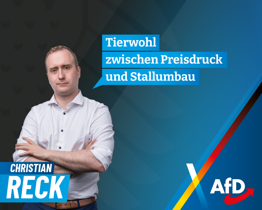 Christian Reck tierwohl Tierwohl zwischen Preisdruck und Stallumbau