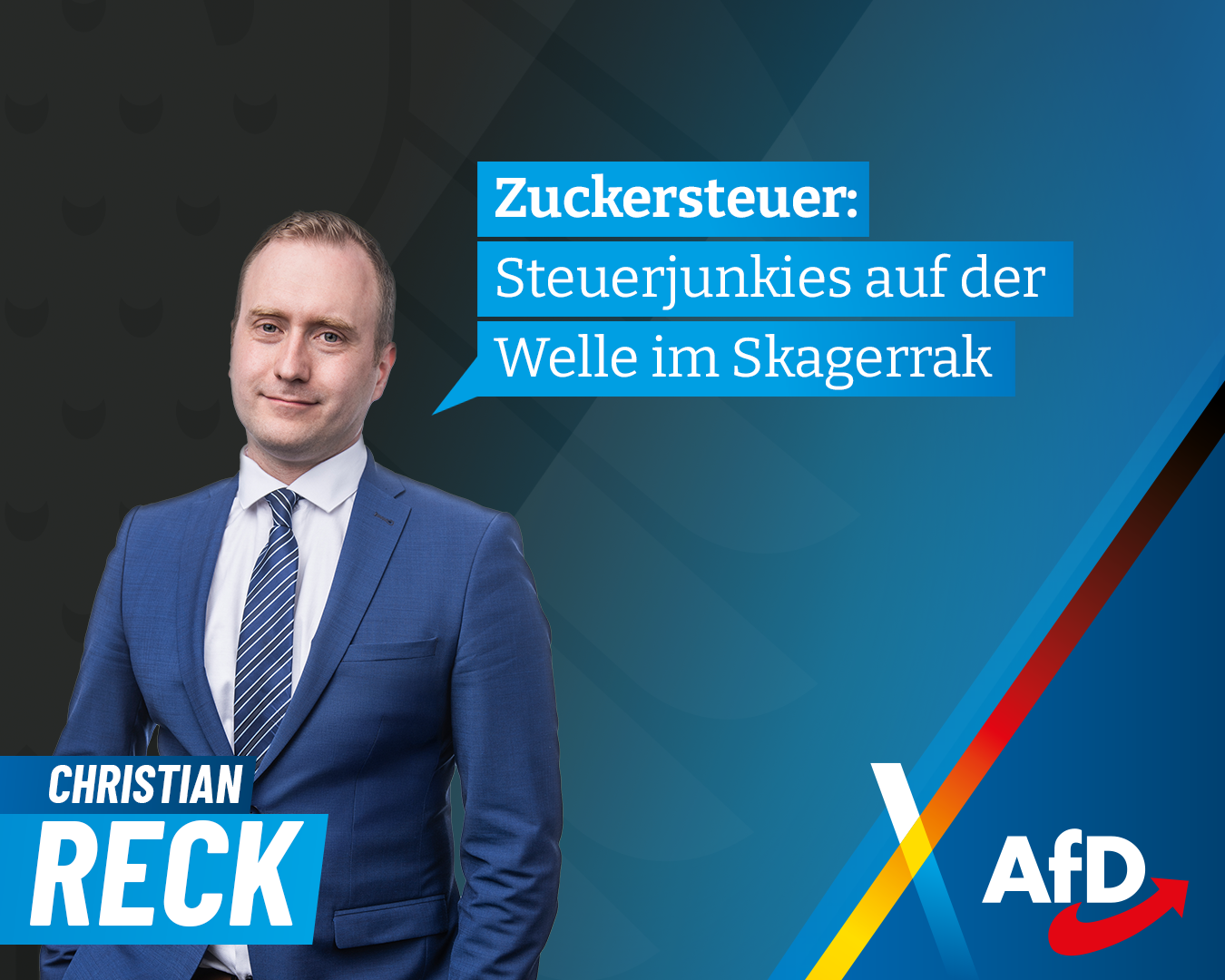 Christian Reck zuckersteuer Zuckersteuer: Steuerjunkies auf der Welle im Skagerrak